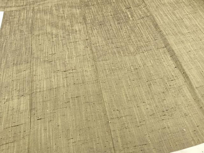 平和屋着物▽上質な紬 単衣 霞文 正絹 逸品 未使用 AAAZ9225fy