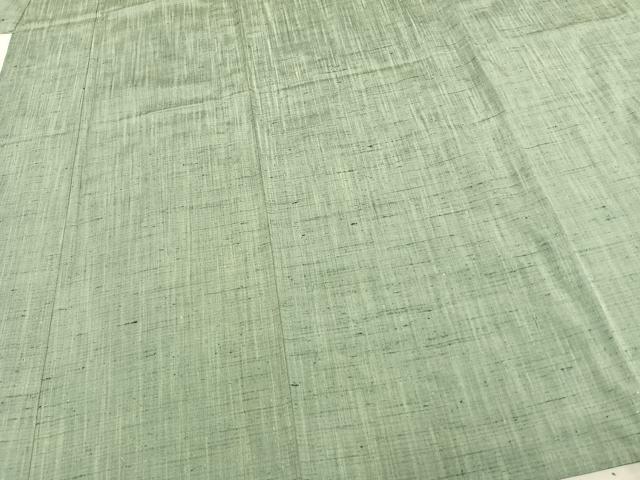 平和屋着物▽上質な紬 単衣 霞文 正絹 逸品 AAAZ9243fy