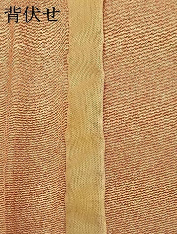 平和屋着物▽上質な小紋　単衣　芝文　暈し染め　正絹　逸品　AAAZ9244fy