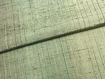平和屋着物▽上質な紬 単衣 縞 正絹 逸品 AAAZ9249fy