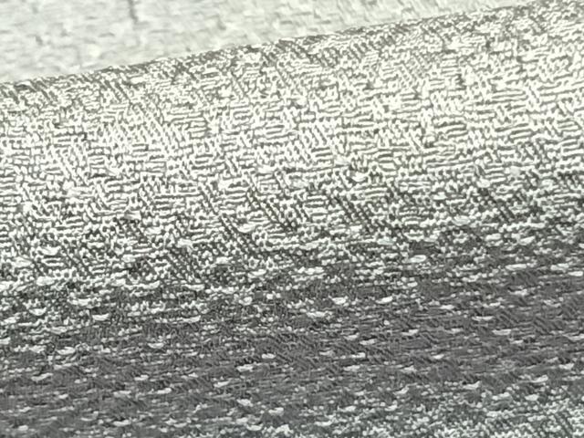 平和屋着物▽上質な色無地 単衣 牡丹鼠色 伊勢丹扱い 正絹 逸品 AAAZ9261fy