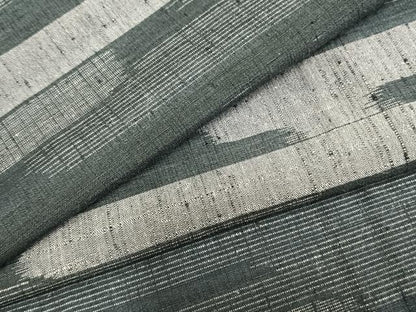 平和屋着物▽上質な紬 単衣 霞取り文 正絹 逸品 AAAZ9273fy