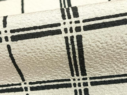 平和屋着物▽上質な小紋 単衣 格子 正絹 逸品 AAAZ9276fy