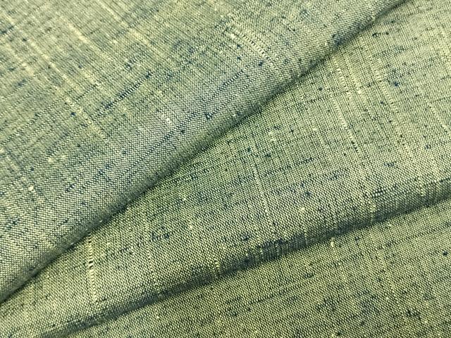 平和屋着物▽上質な紬 単衣 霞文 正絹 逸品 AAAZ9285fy