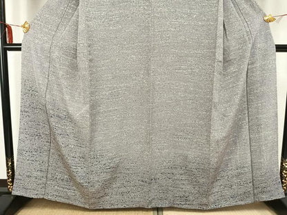 平和屋着物▽訪問着 単衣 霞文 正絹 逸品 AAAZ9288fy