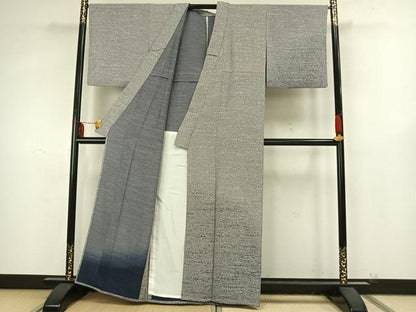 平和屋着物▽訪問着 単衣 霞文 正絹 逸品 AAAZ9288fy