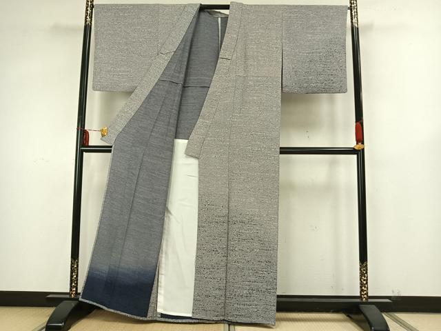 平和屋着物▽訪問着 単衣 霞文 正絹 逸品 AAAZ9288fy