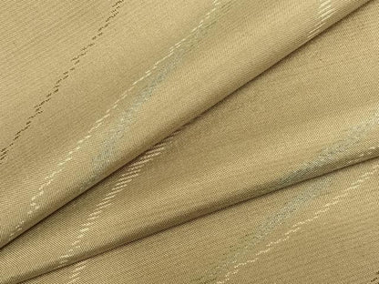 平和屋着物▽本場大島紬 単衣 変わり縞 正絹 逸品 AAAZ9303fy