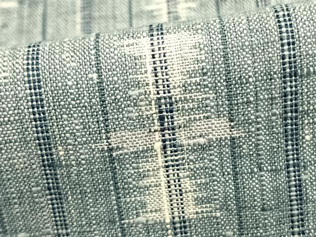 平和屋着物▽上質な紬 単衣 絣文様 正絹 逸品 AAAZ9331fy