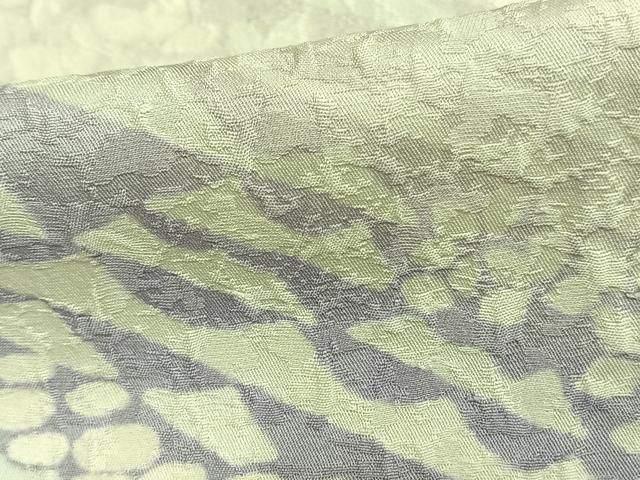 平和屋着物▽訪問着 単衣 幾何学文 正絹 逸品 AAAZ9384fy
