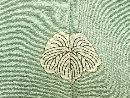 平和屋着物▽本草木染作家　瑞寶　訪問着　単衣　草花文　金彩　正絹　逸品　AAAZ9386fy