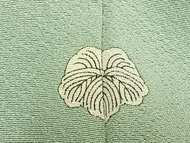 平和屋着物▽本草木染作家　瑞寶　訪問着　単衣　草花文　金彩　正絹　逸品　AAAZ9386fy