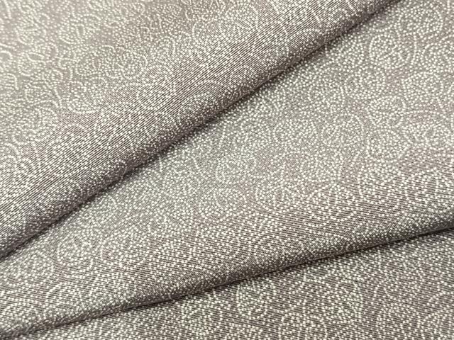平和屋着物▽江戸小紋 単衣 葉尽くし 正絹 逸品 未使用 AAAZ9390fy