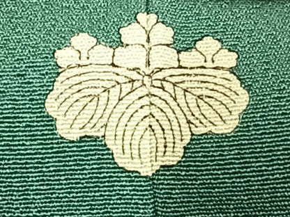 平和屋着物▽上質な色無地　単衣　木賊色　正絹　逸品　未使用　AAAZ9406fy