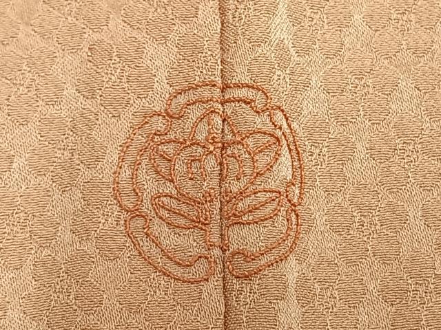 平和屋着物▽訪問着 単衣 総刺繍 草花文 暈し染め 正絹 逸品 AAAZ9410fy