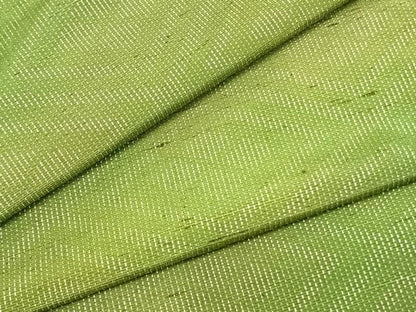 平和屋着物▽上質な紬 単衣 菱文 正絹 逸品 未使用 AAAZ9423fy