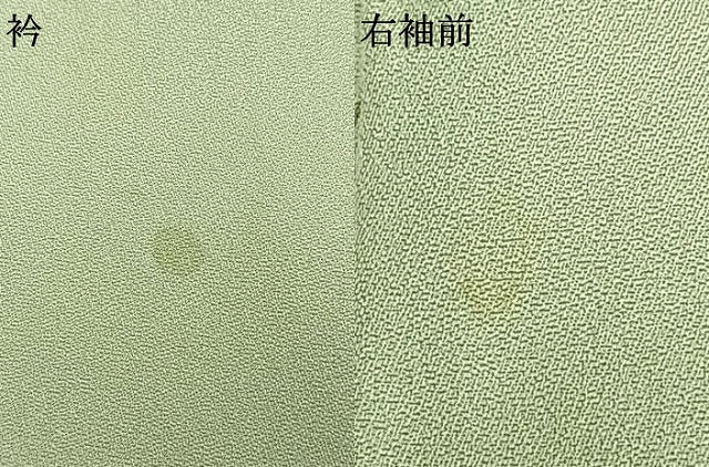 平和屋着物▽訪問着 単衣 手描き 人物草花文 金銀彩 正絹 逸品 AAAZ9440fy