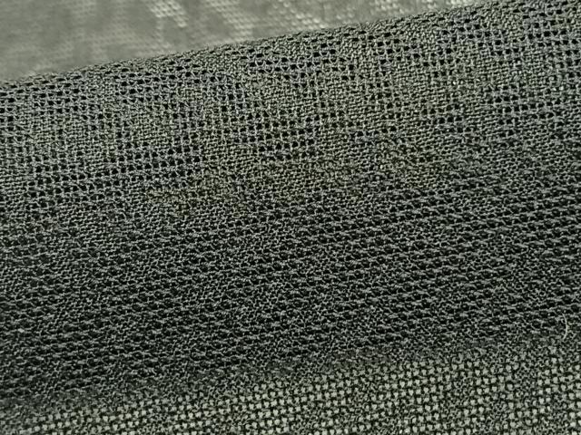 平和屋着物▽羽織 スリーシーズン 春夏秋 塵除け 花尽くし 黒地 正絹 逸品 AAAZ9450fy