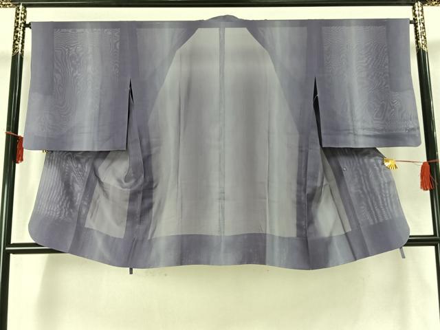 平和屋着物▽道行コート スリーシーズン 春夏秋 塵除け 霞文 正絹 逸品 AAAZ9451fy