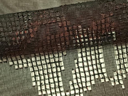 平和屋着物▽羽織 スリーシーズン 春夏秋 塵除け 蔦の葉文 正絹 逸品 AAAZ9452fy