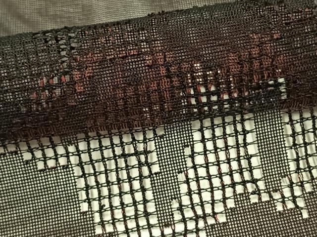 平和屋着物▽羽織 スリーシーズン 春夏秋 塵除け 蔦の葉文 正絹 逸品 AAAZ9452fy