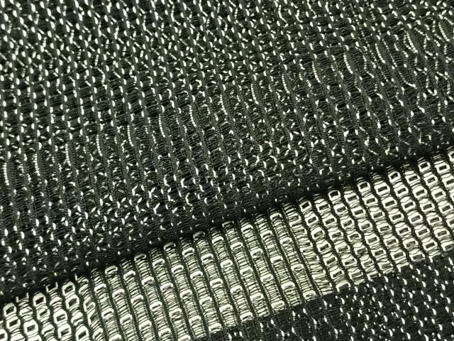 平和屋着物▽羽織 スリーシーズン 春夏秋 塵除け 幾何学文 正絹 逸品 AAAZ9454fy