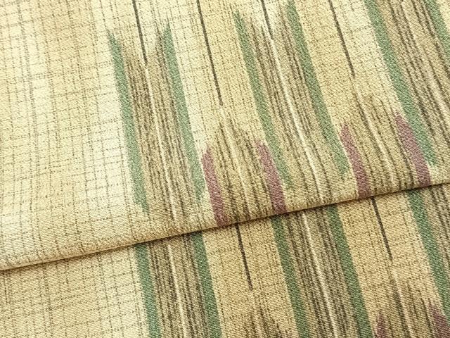 平和屋着物▽小紋 単衣 矢羽文 洗える着物 AAAZ9472fy