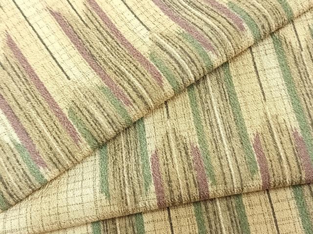 平和屋着物▽小紋 単衣 矢羽文 洗える着物 AAAZ9472fy