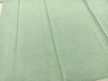 平和屋着物▽江戸小紋　単衣　花尽くし　正絹　逸品　AAAZ9477fy