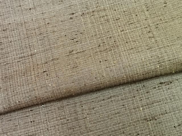 平和屋着物▽男性 紬 単衣 霞文 正絹 逸品 AAAZ9483fy