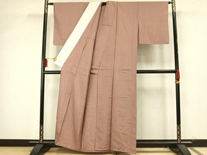 平和屋着物▽加賀友禅の巨匠 初代 由水十久監修 紬 単衣 色無地 鴇浅葱色 正絹 逸品 未使用 AAAZ9507fy