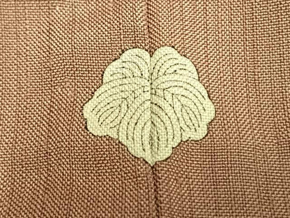 平和屋着物▽加賀友禅の巨匠 初代 由水十久監修 紬 単衣 色無地 鴇浅葱色 正絹 逸品 未使用 AAAZ9507fy