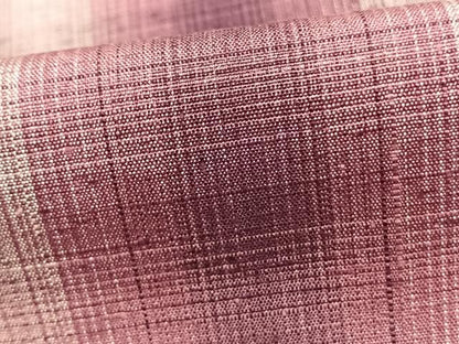 平和屋着物▽上質な紬 単衣 格子 正絹 逸品 AAAZ9508fy
