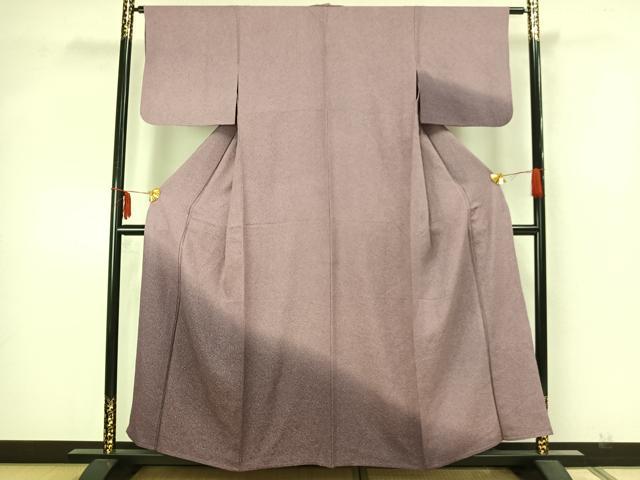 平和屋着物▽訪問着 単衣 霞文 正絹 逸品 AAAZ9511fy