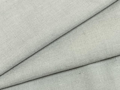 平和屋着物▽上質な紬 単衣 色無地 灰青色 正絹 逸品 AAAZ9516fy