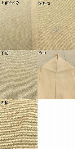 平和屋着物▽訪問着 単衣 作家物 手描き 風景文 金彩 正絹 逸品 AAAZ9517fy