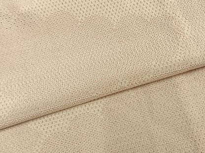 平和屋着物▽本塩沢 単衣 110亀甲 雲取り文 正絹 逸品 AAAZ9539fy