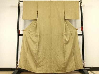 平和屋着物▽江戸小紋 単衣 鮫小紋柄 正絹 逸品 AAAZ9545fy