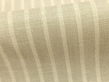平和屋着物▽上質な小紋 単衣 縞 綿 逸品 未使用 AAAZ9559fy