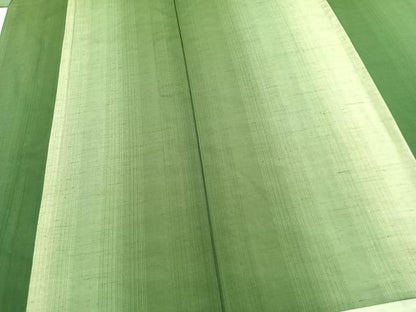平和屋着物▽上質な紬 単衣 間道 正絹 逸品 未使用 AAAZ9560fy