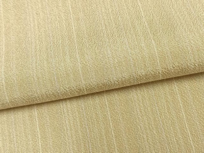 平和屋着物▽お召 単衣 縞 正絹 逸品 AAAZ9577fy