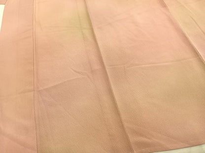 平和屋着物▽染色作家 斉藤三才 小紋 単衣 霞文 正絹 逸品 AAAZ9578fy
