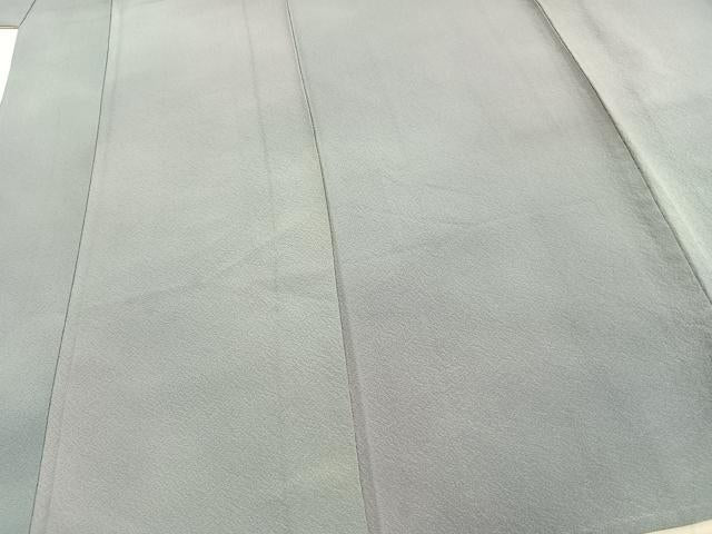 平和屋着物▽染色作家 斉藤三才 小紋 単衣 霞文 正絹 逸品 AAAZ9581fy