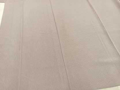 平和屋着物▽上質な小紋　単衣　縞　正絹　逸品　AAAZ9584fy