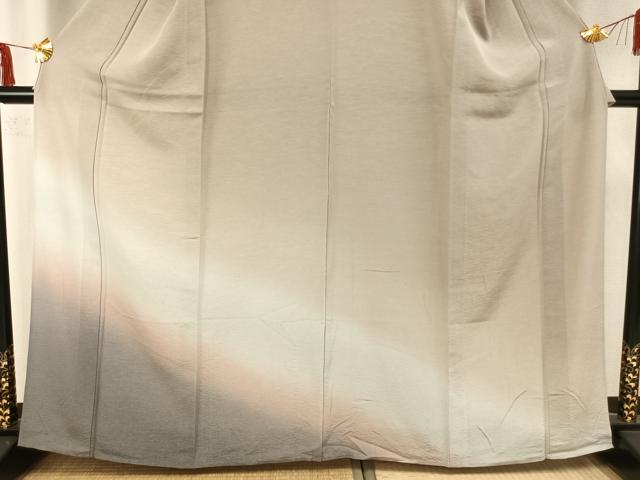 平和屋着物▽訪問着 単衣 霞文 正絹 逸品 未使用 AAAZ9588fy