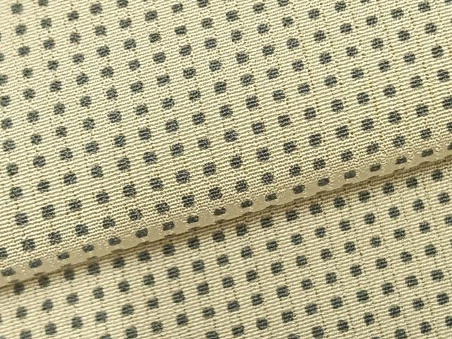 平和屋着物▽上質な小紋 単衣 角通し 正絹 逸品 AAAZ9591fy