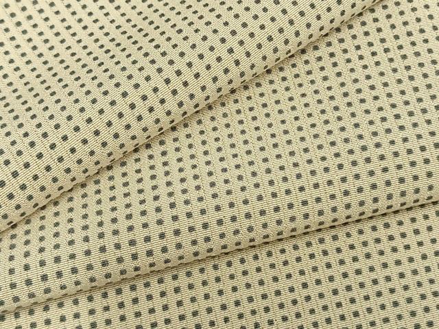 平和屋着物▽上質な小紋 単衣 角通し 正絹 逸品 AAAZ9591fy