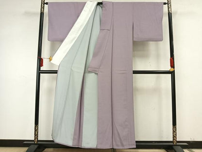 平和屋着物▽江戸小紋 単衣 鮫小紋柄 正絹 逸品 AAAZ9595fy