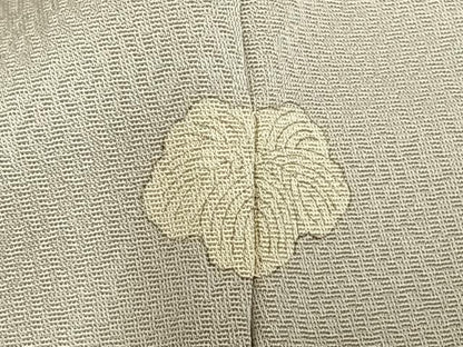平和屋着物▽訪問着 単衣 風景草花文 正絹 逸品 AAAZ9599fy