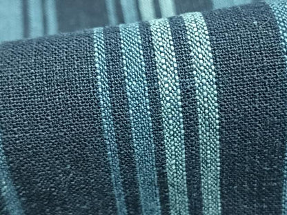 平和屋着物▽上質な紬 単衣 縞 そごう百貨店扱い 正絹 逸品 AAAZ9613fy
